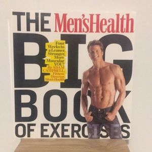 THE MENS HEALTHBIG BOOK OF EXERCISES.THE BEST DETAILED EXERCISES BOOK